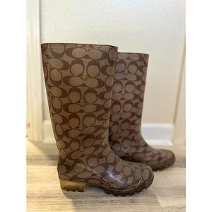 Coach Rainboots